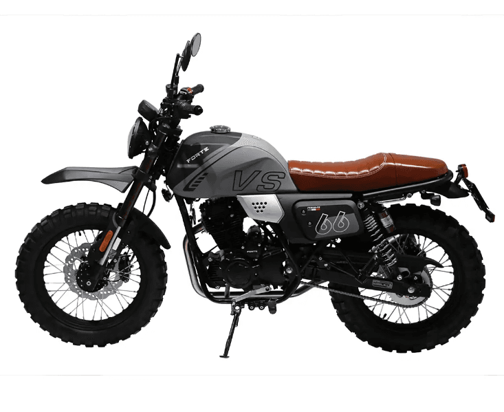 Мотоцикл Forte FT250-F6 Чорно-сірий (136395)
