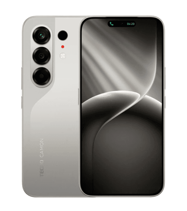 Смартфон TECNO Camon 50 (CN5) 6.78" 8/256ГБ, 2SIM, 6500мА•год, Nebula Titanium