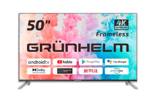 Телевізор GRUNHELM 50U700-GA11V (50'', Android TV, 4K, T2)