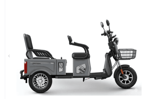 Трицикл акумуляторний FORTE CARGO-WN1072G Сірий (акумул.72 V/20ah 6 шт)(161747)
