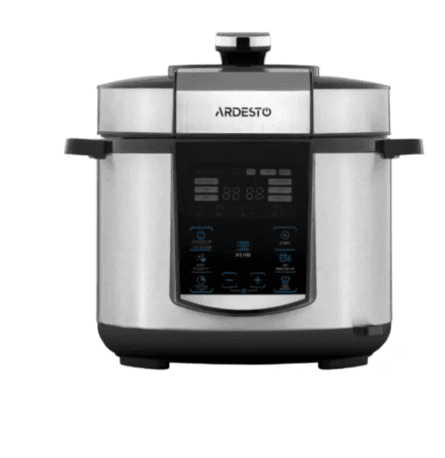 Мультиварка-скороварка Ardesto MPC-P225, 900Вт, чаша-5л, електронне керув.,сірий