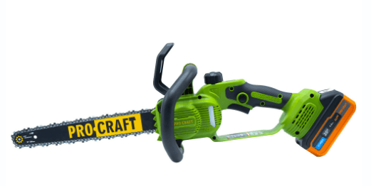 Пила ланцюгова акумуляторна ProCraft PKA-33(з АКБ 20В4А) (030332)