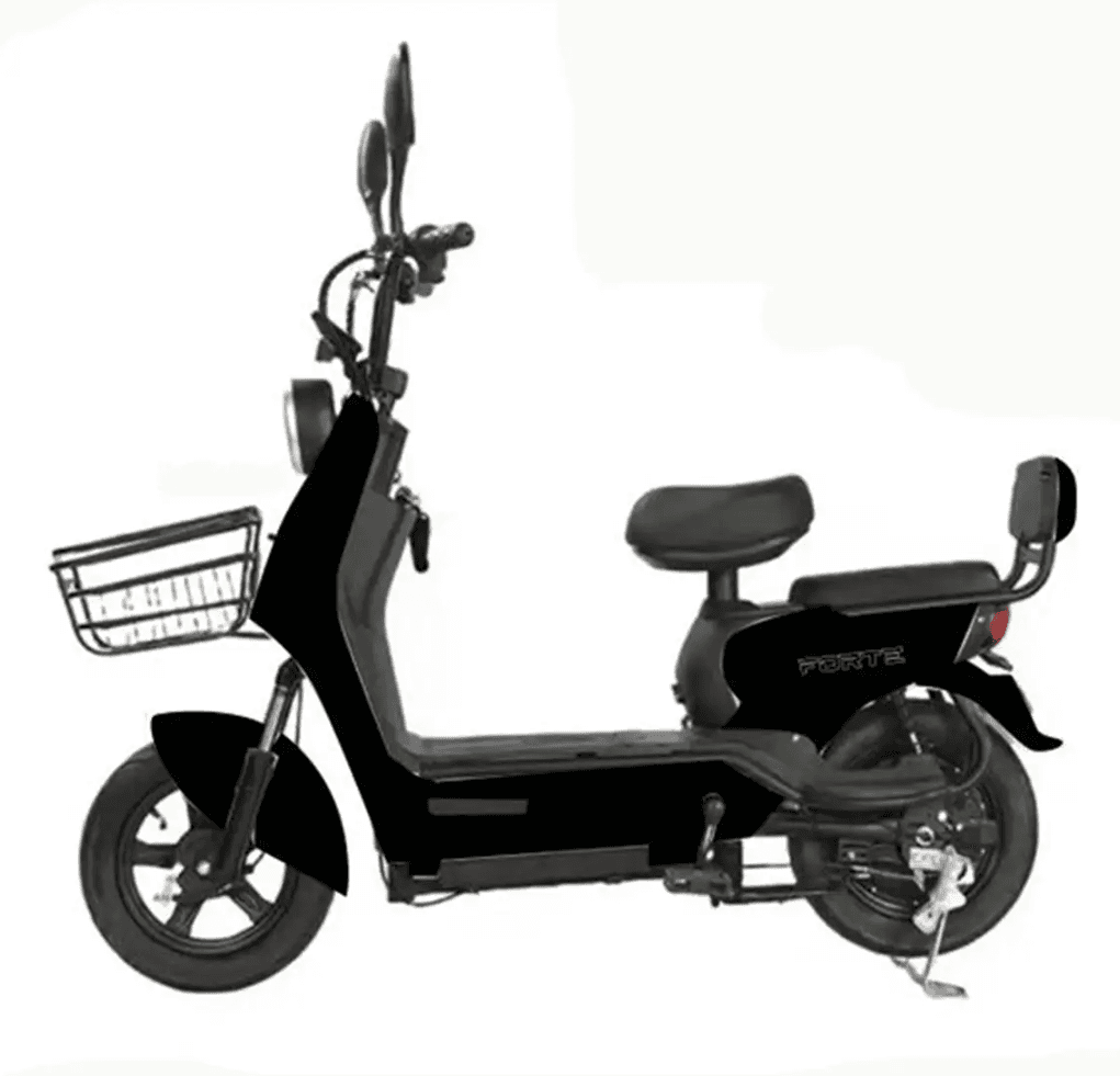 Велоскутер акумуляторний FORTE COMPASS чорний 12V20A/25A (Акум 5шт)(145161)