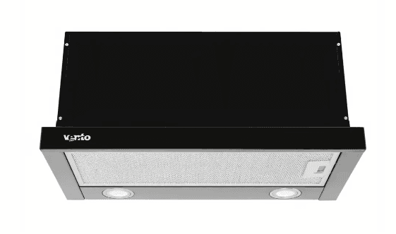Витяжка VENTOLUX GARDA 60 BK (1100)LED