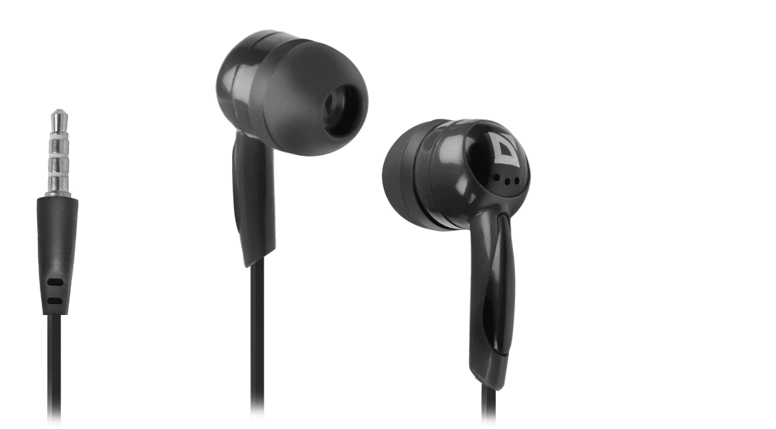 Навушники DEFENDER	(63604)Basic-604 black