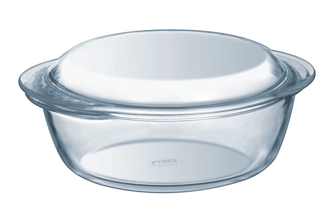 Каструля скляна PYREX ESSENTIALS кругл. 1,6л+0,5л упак (204A000/7643)
