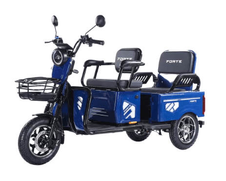 Трицикл акумуляторний FORTE CARGO-WN1072G Синій (акумул.72 V/20ah 6 шт)(161748)