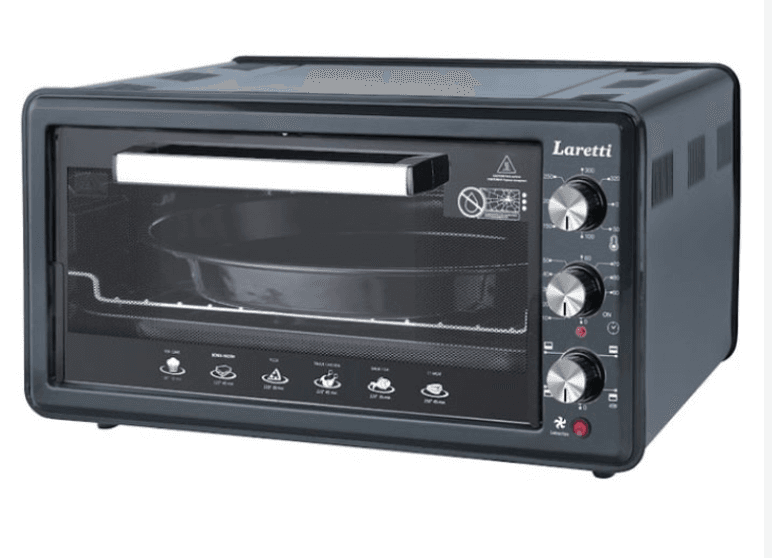 Піч електрична Laretti LR-EC 3912 Graphite (45л, конвекція)