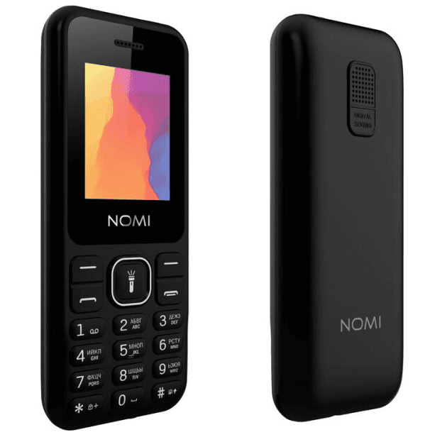 Мобільний телефон Nomi i1880 Black (чорний)