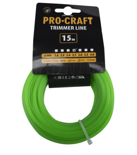 Ліска квадрат Procraft 2.7мм 15м КV-2.7/50