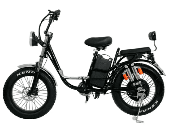 Велоскутер акумуляторний FORTE BKE-500 Чорний (148245)