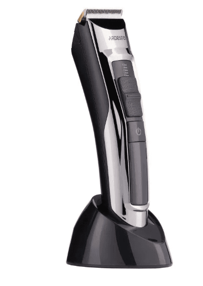 Машинка для стрижки Ardesto HC-Y30-DBS, мережа+акум., насадок-6, сталь+кераміка, чорний
