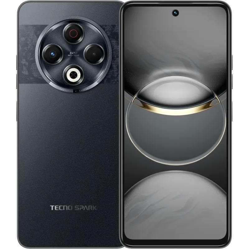 Смартфон TECNO Spark 30 (KL6) 6.78" 8/256ГБ, 2SIM, 5000мА•год, Stellar Shadow