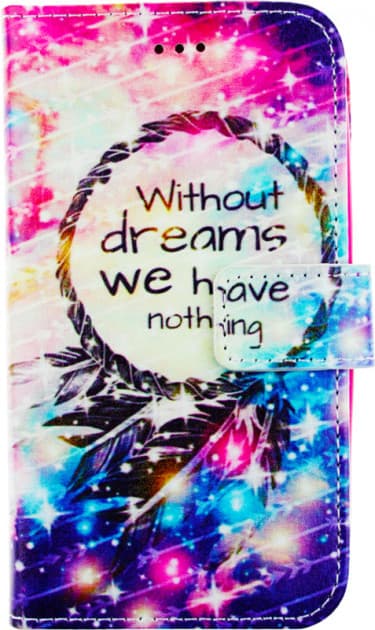 Чехол-книжка TOTO Book Universal cover Picture magic with window 4.5'-5.0' Dreamcatcher													