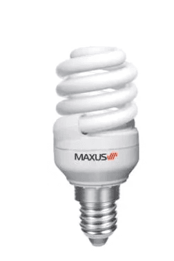 Лампочка Максус 1-ESL-340 T2 Spiral 11W 4100K E14