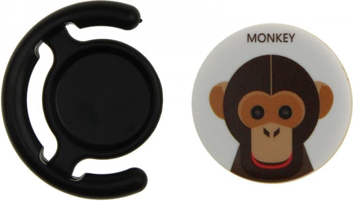 Тримач для телефона TOTO Popsocket plastic BNS 110 Chimpanzee Black