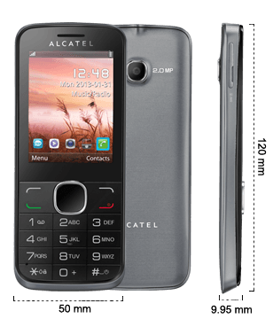 Мобільний телефон ALCATEL One Touch 2005D (чорний)