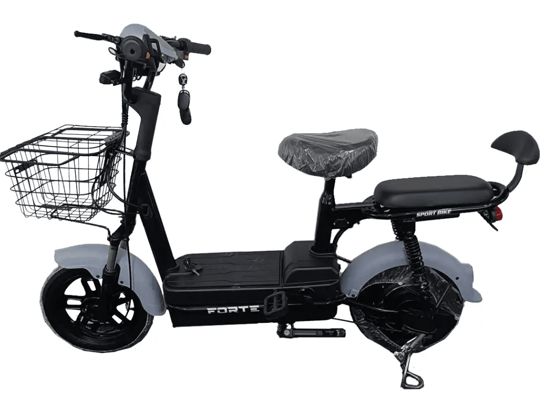 Велоскутер акумуляторний FORTE LUCKY WS500 Сірий(+акум.12V15A/12Aшт) (145066)