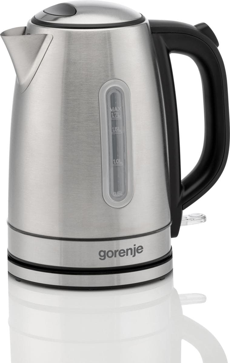 Електрочайник Gorenje K17DS 1.7л, Strix-контроль, метал, нерж