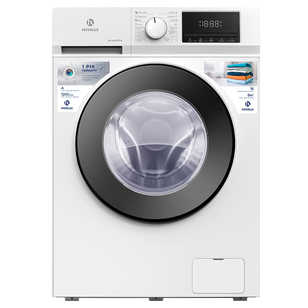 Пральна машина INTERLUX ІWM-1008W