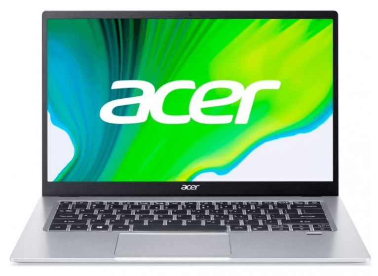 Ноутбук Acer Swift 1 SF114-34 14FHD IPS/Intel Pen N6000/4/128F/int/Lin/Silver (NX.A77EU.00E)