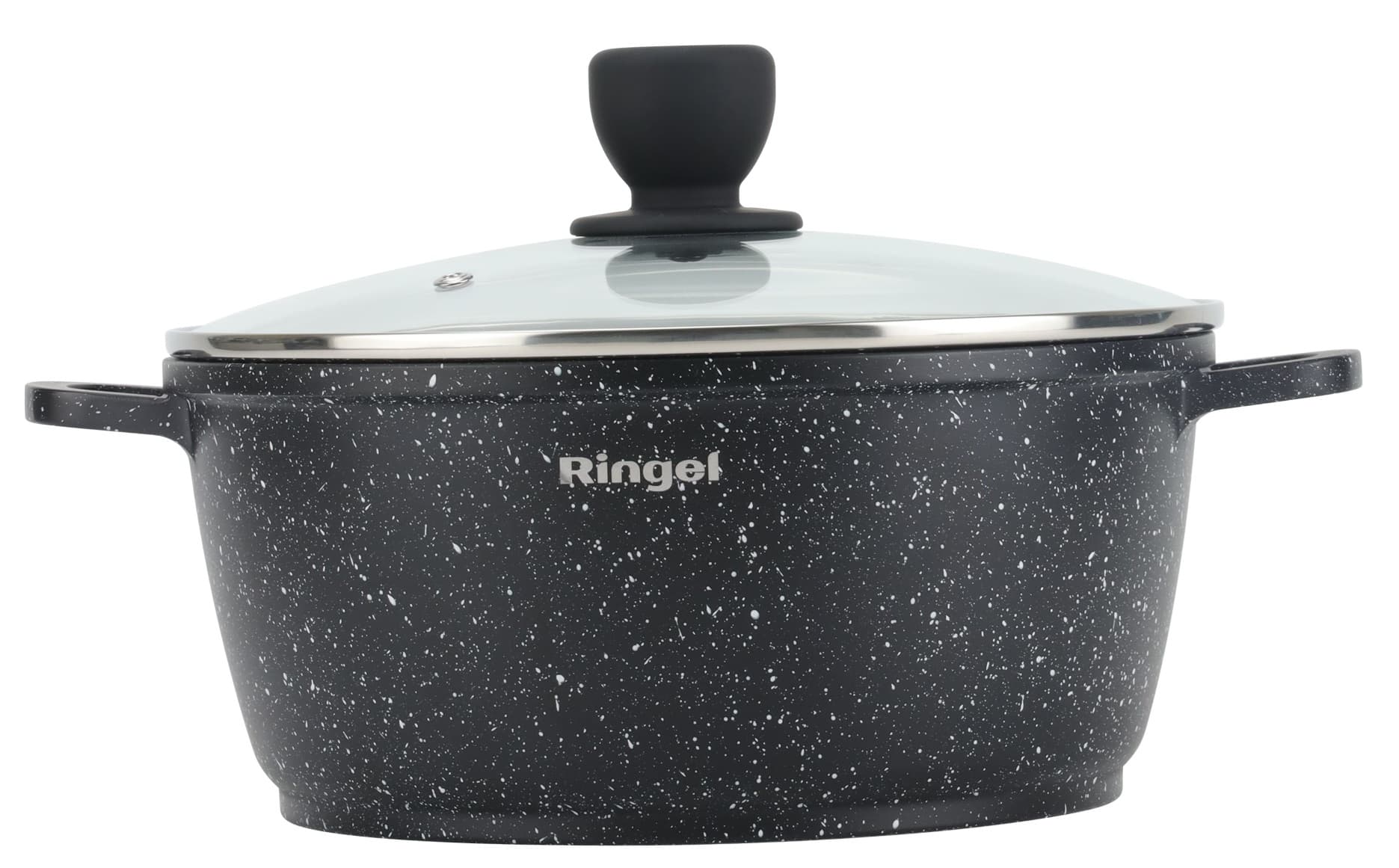 Каструля RINGEL Koriander алюм 16 см з кришкою 1.2 л (RG-2107-16)
