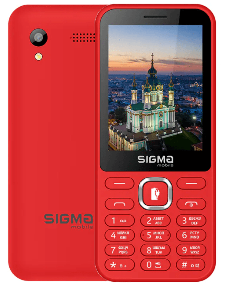 Мобільний телефон Sigma mobile X-style 31Power Type-C  red 