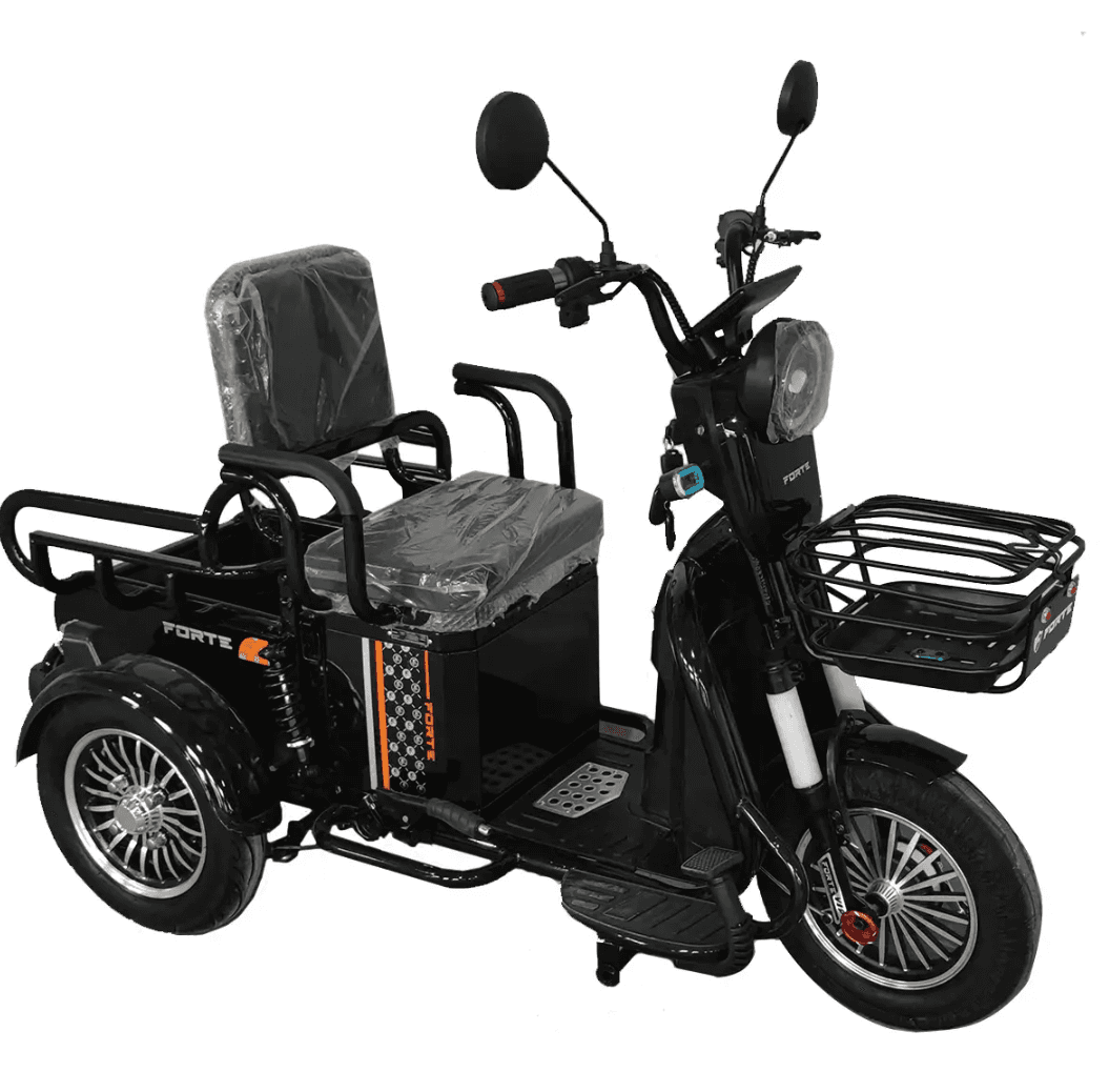 Трицикл акумуляторний FORTE CARGO-WN1072 Чорний  (акумул.72 V/20ah 6 шт)(161749)
