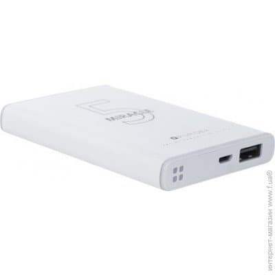 Зовнішній акумулятор (Power Bank) Puridea S12 5000mAh White (S12-White)