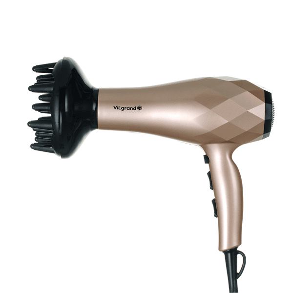 Фен VILGRAND VHD-2424 ТІ зол (2400 Вт)