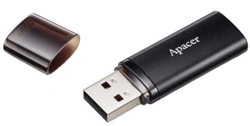 Пам'ять APACER AH25B 128 GB USB3.2 Black AP128GAH25BB-1