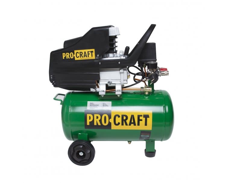 Компресор PROCRAFT 24 л +олива 1л