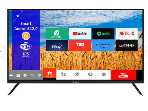 Телевізор MILANO 32HDT2S1223 Smart Android 12