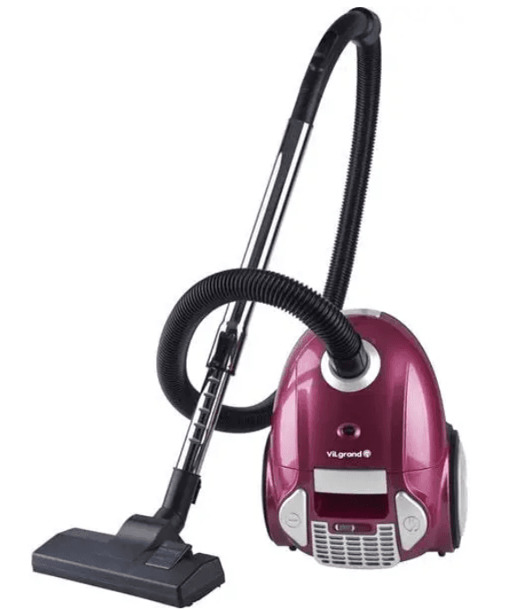 Пилосос VILGRAND  VVC 1852 cherry (1800Вт, мішок)