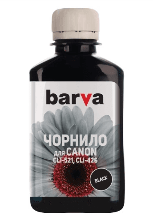 Чорнило BARVA CANON CLI-521/CLI-426 180г BLACK (C521-056) MG5140/MG7140