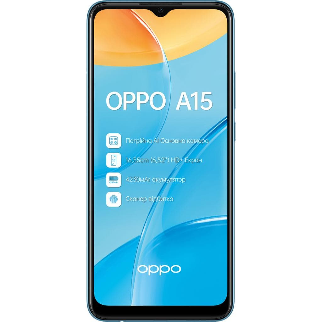 Смартфон OPPO A15 2/32GB (mystery blue) CPH2185 BLUE