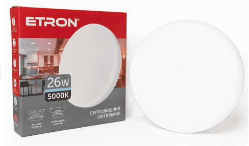 Світильник світлодіодний ETRON Multipurpose Power 1-EMP-711-C 26W 5000K IP20