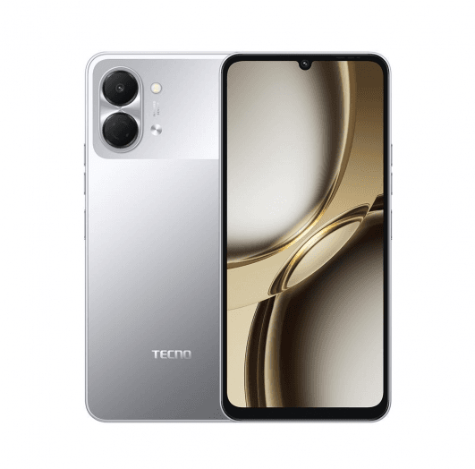 Смартфон TECNO Spark Go 3 (KN3) 6.75" 4/64ГБ, 2SIM, 5000мА•год, Titanium Grey