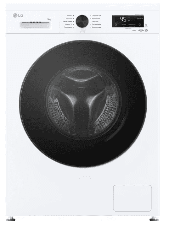 Пральна машина автомат LG F4Y2VSGWE (9 кг)	