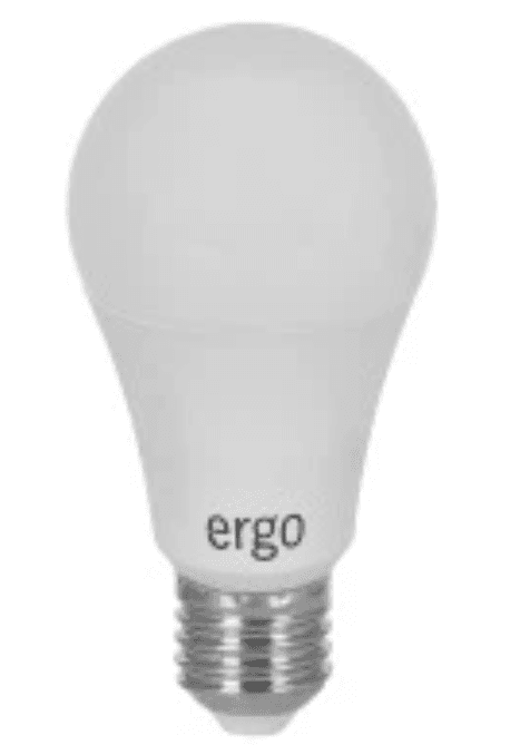 Лампочка Лед ERGO Standard A60 Е27 15W 220V Тепл.Біл. 3000K Мат. н/Дим.