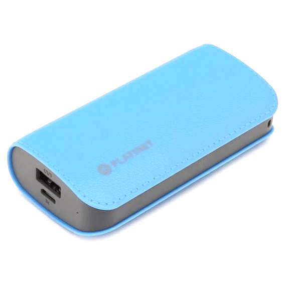 Акумулятор PLATINET	leather 5200mAh blue PMPB52LBL