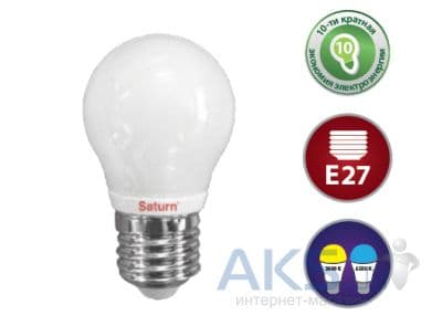 Лампочка Saturn ST-LL27.04N1 CW LED4W