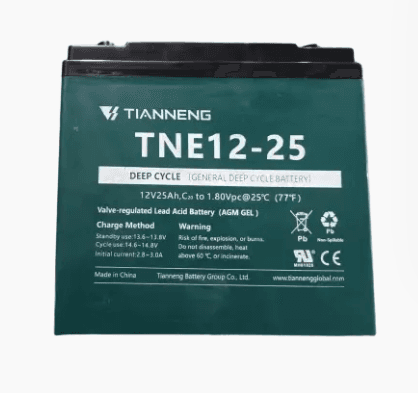 Акумулятор тяговий TIANNENG TNE12-25  1 шт (151093)