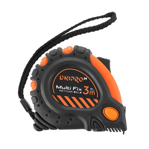 Рулетка DNIPRO-M MULTI Fix 3 м*19 мм (81730-000)