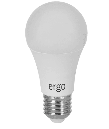 Лампочка Лед ERGO Standard A60 Е27 12W 220V Тепл.Біл. 3000K Мат. н/Дим.