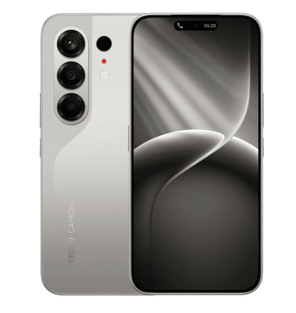 Смартфон TECNO Camon 50 (CN5) 6.78" 12/256ГБ, 2SIM, 6500мА•год, Nebula Titanium