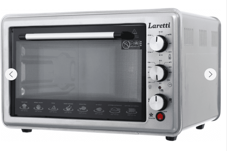 Піч електрична Laretti LR-EC 3909 Gray (36л, конвекція)