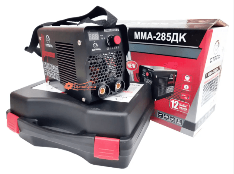 Зварювальний апарат СТАЛЬ MMA-285ДК PRO (116947)