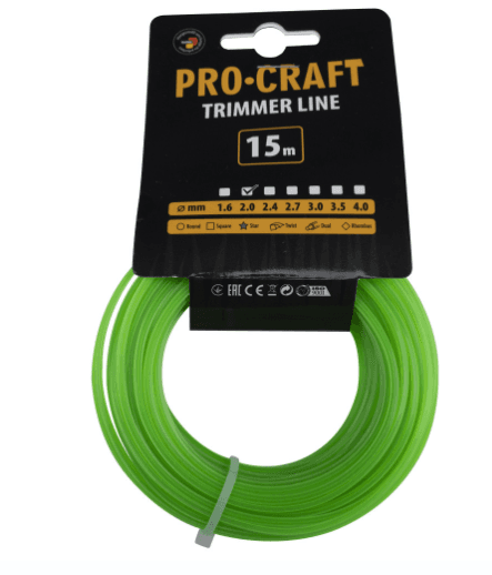 Ліска зірка Procraft 2.0мм 15 м (zl-2/15)