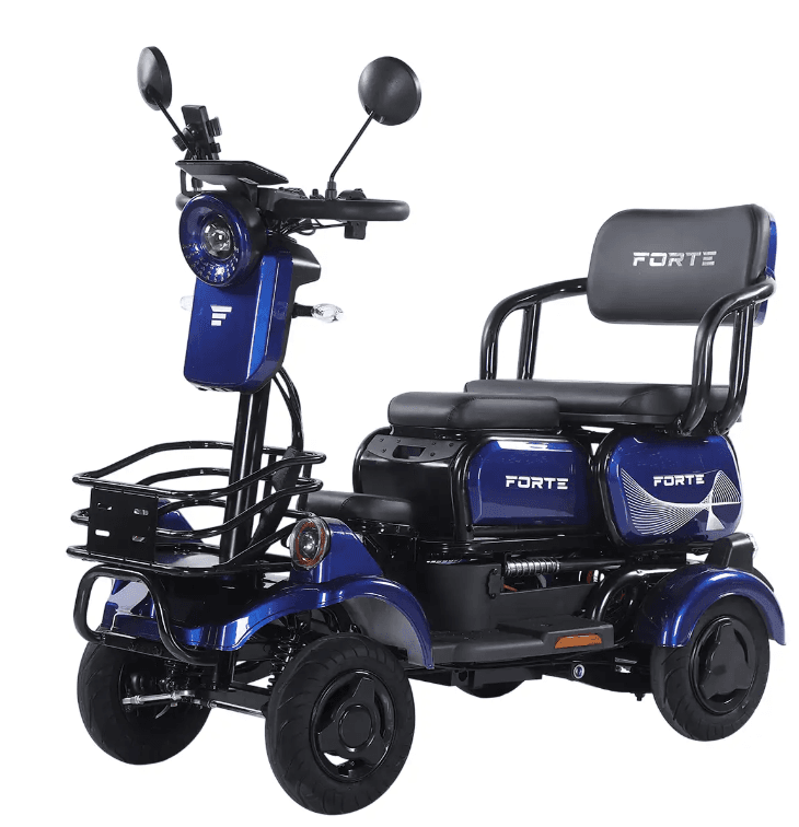 Трицикл акумуляторний FORTE SONIC-WN800S синій(+акумулятор 72V/20A 6 шт)